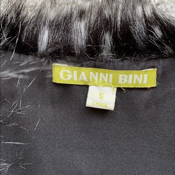 Gianni Bini Fur Feather Vest - Picture 5 of 10